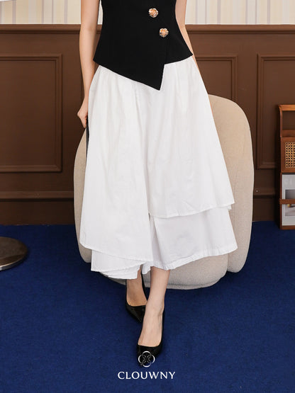Maple Layer Pants - White