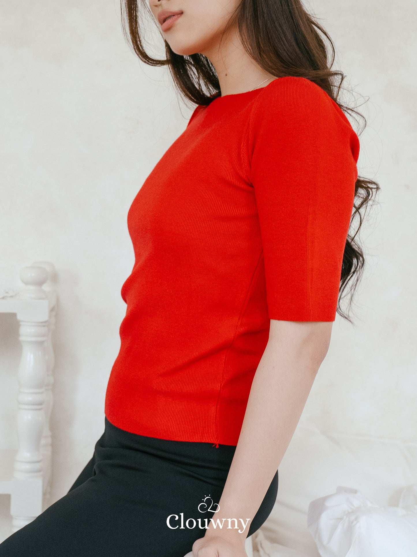 Remy Knit Top - Red