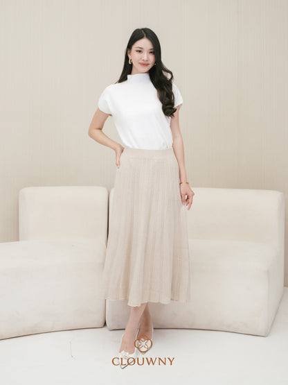 Chesma Knit Skirt - Khaki