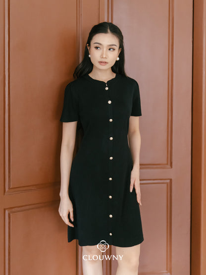 Lily Shanghai Dress - Black