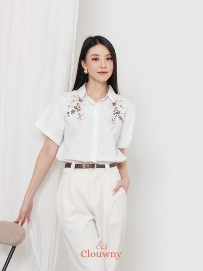 Patra Cotton Shirt - White