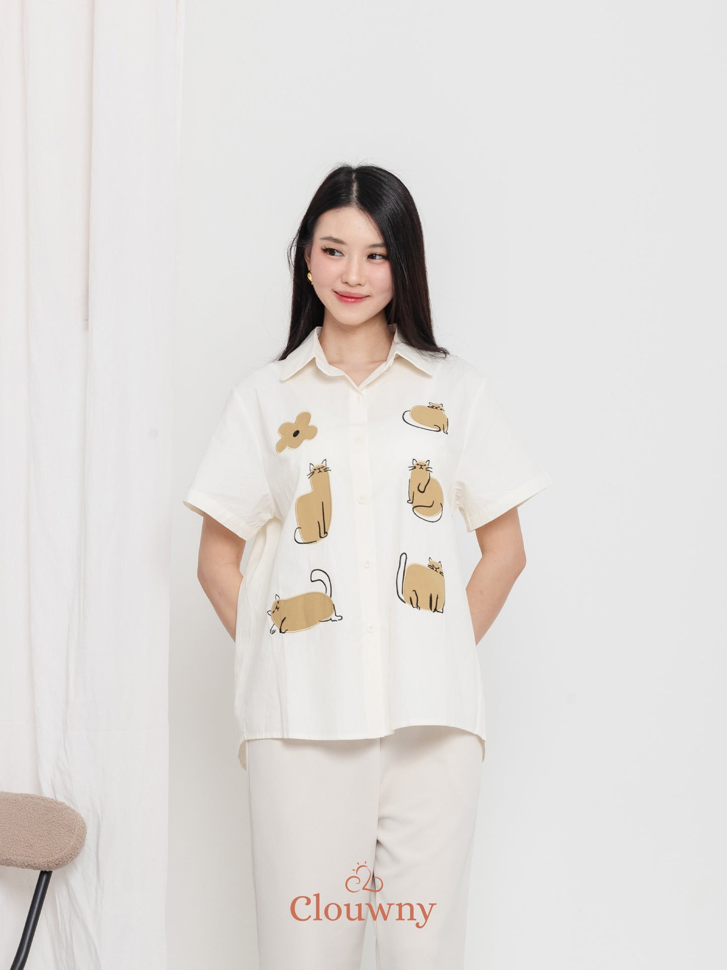 Koska Cotton Shirt - Cream
