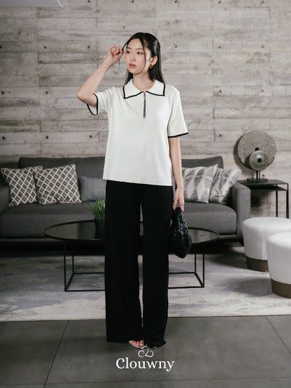 Lucia Knit Set - Broken White