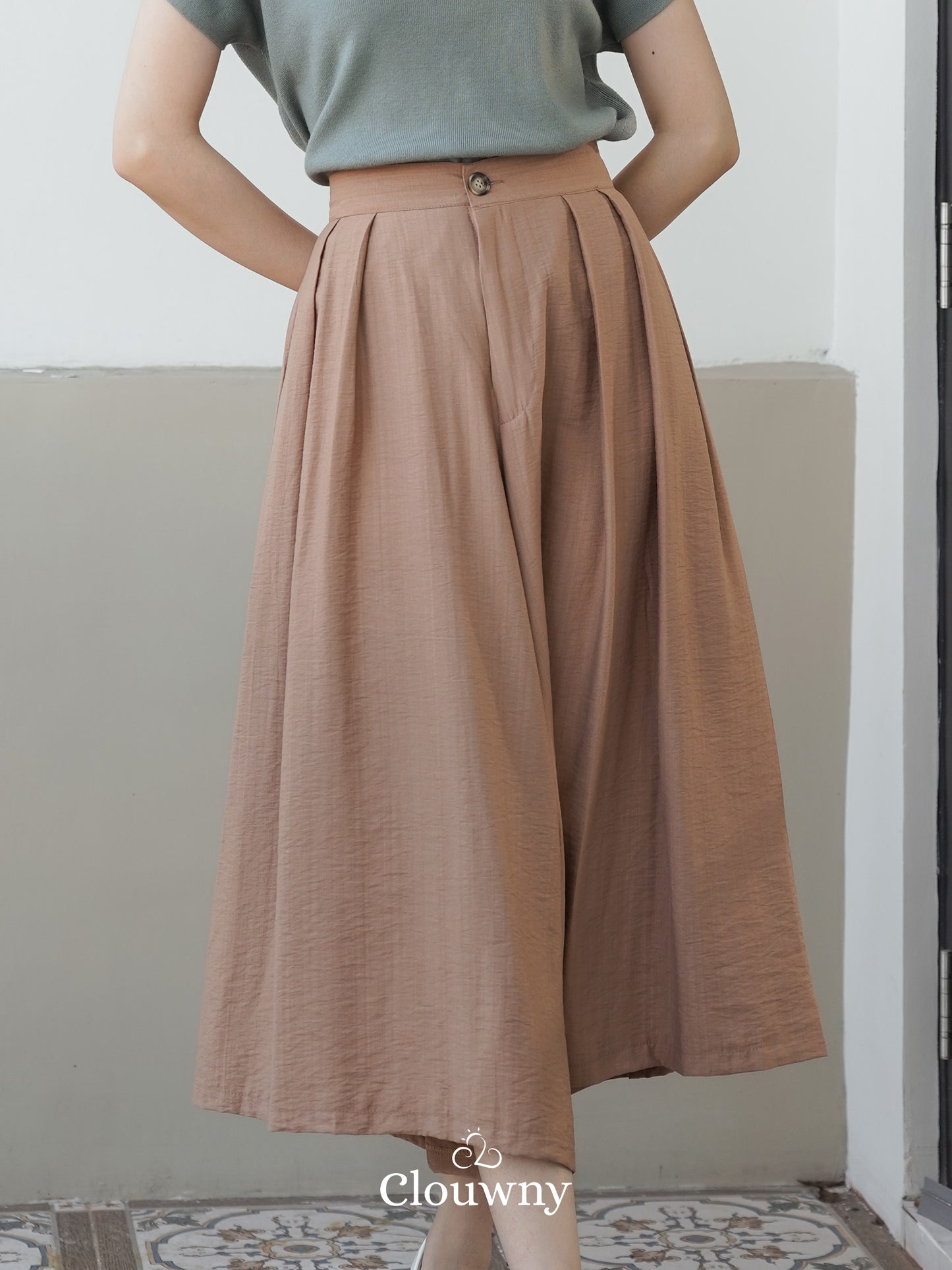 Jenna Cullote Pants - Cappucino
