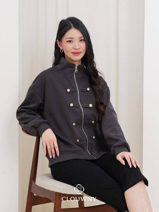 Solera Zipper Jacket - Dark Grey