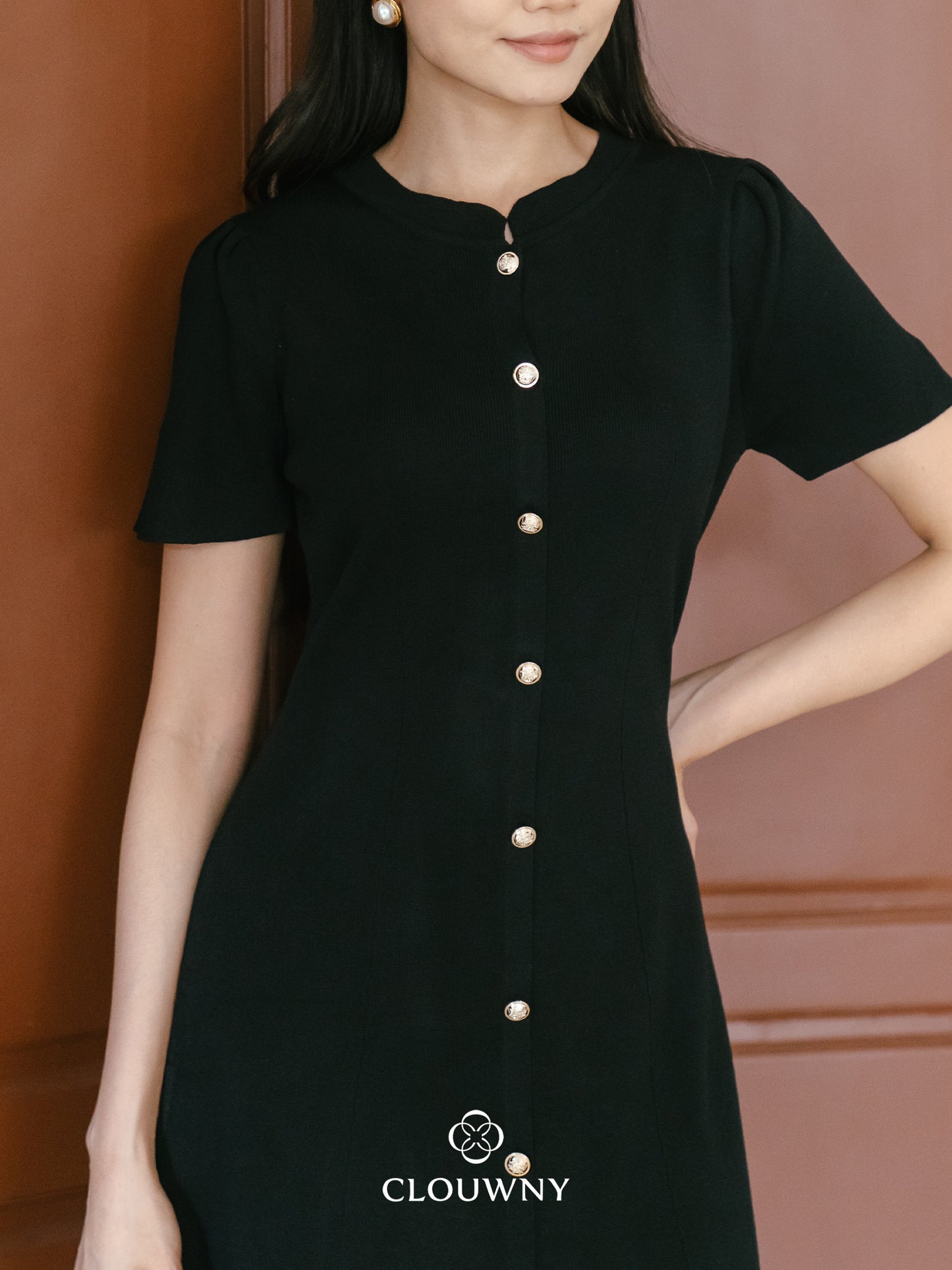 Lily Shanghai Dress - Black