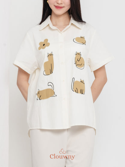 Koska Cotton Shirt - Cream