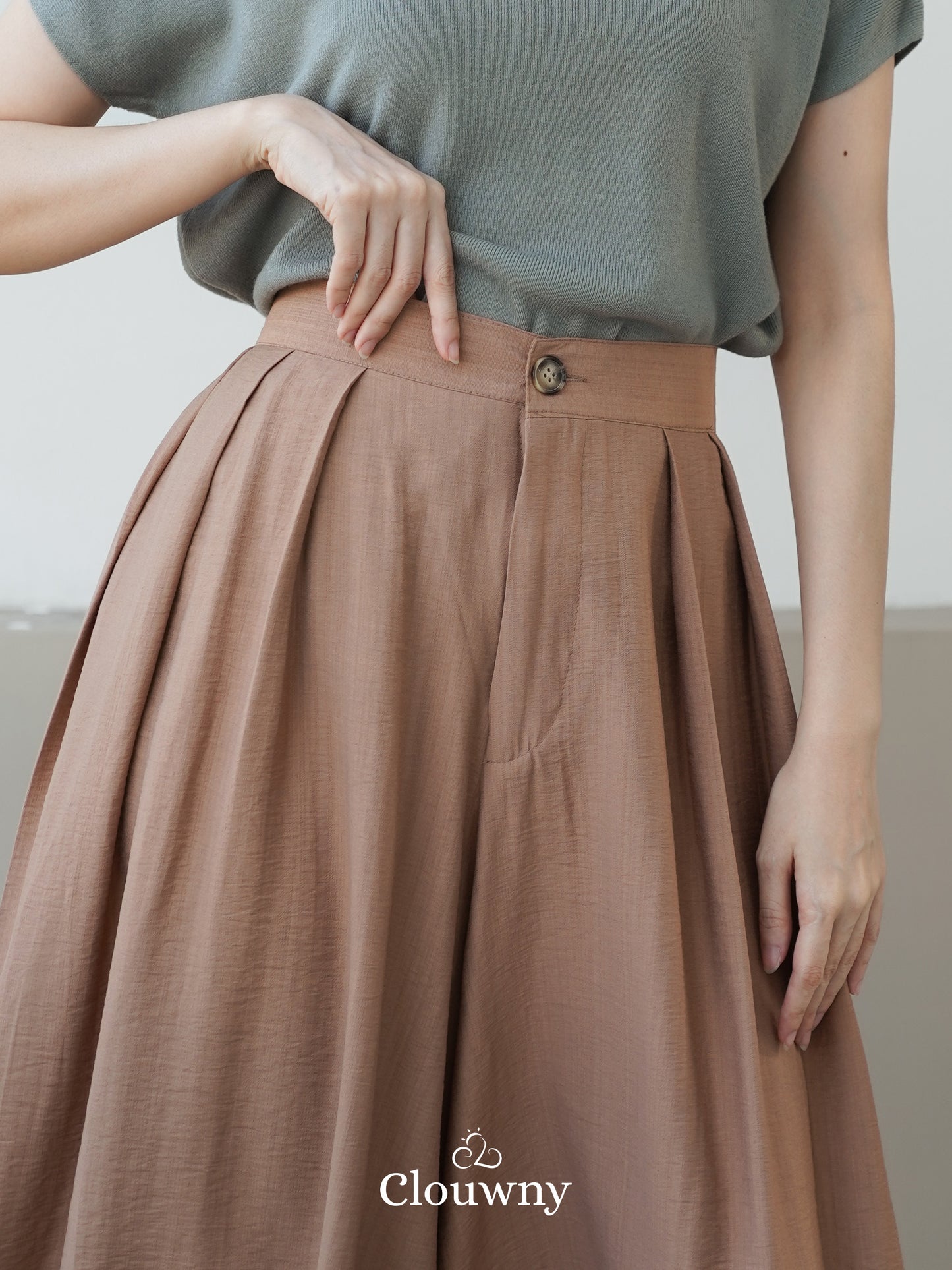 Jenna Cullote Pants - Cappucino