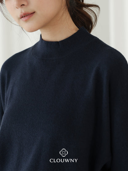 Castle Knit Top - Navy