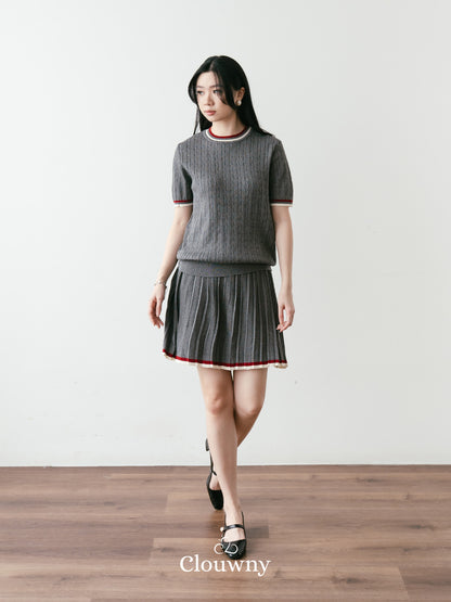 Duffy Knit Set - Grey