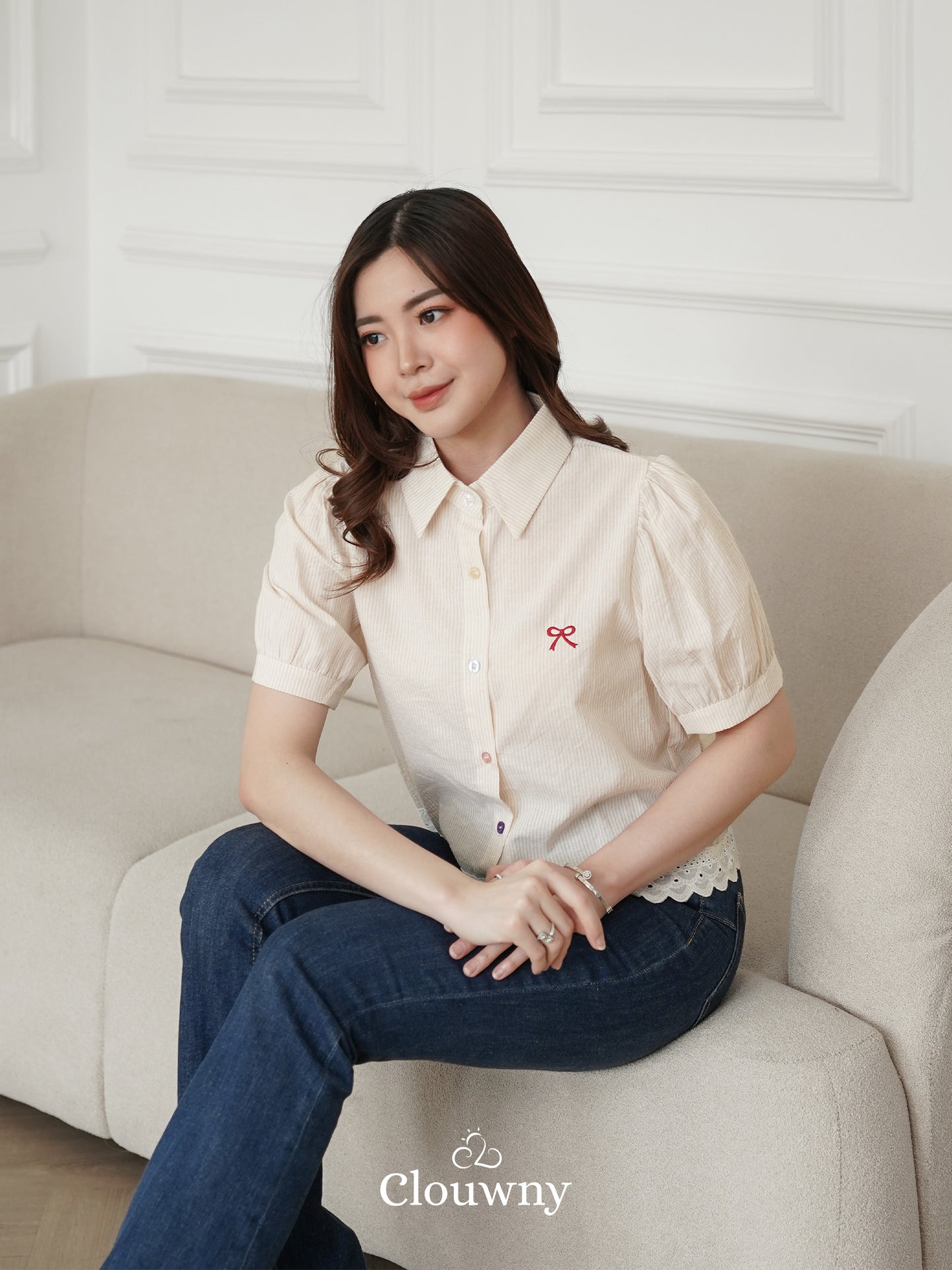 Rana Cotton Blouse - Baby Yellow