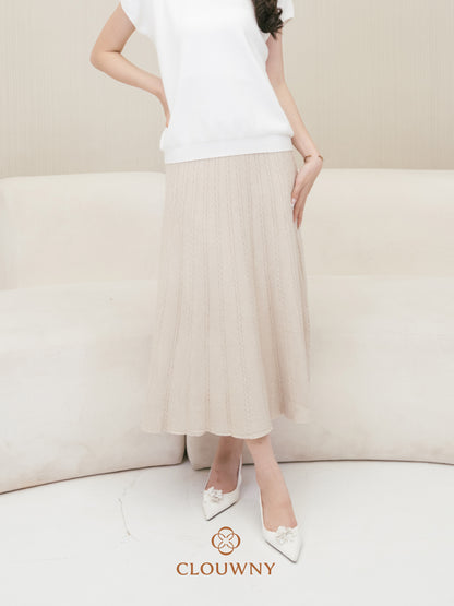 Chesma Knit Skirt - Khaki