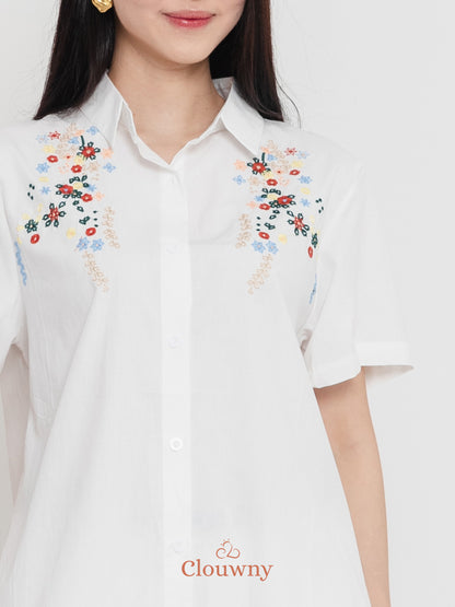 Patra Cotton Shirt - White