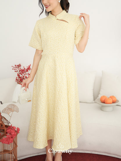 Ichigo Shanghai Dress - Yellow