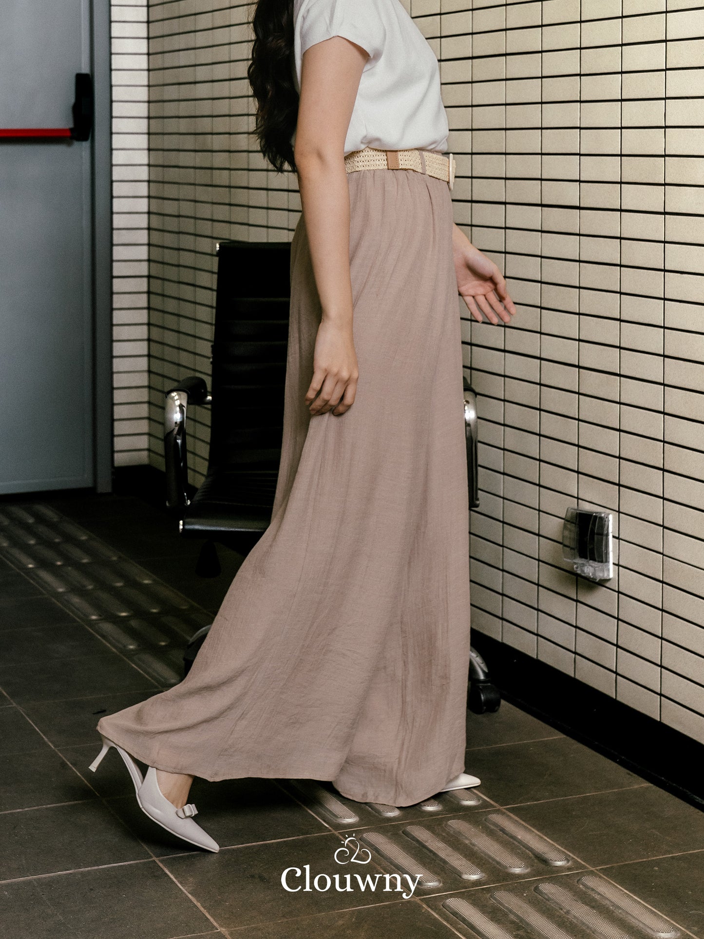 Adel Cullotes Pants - Khaki