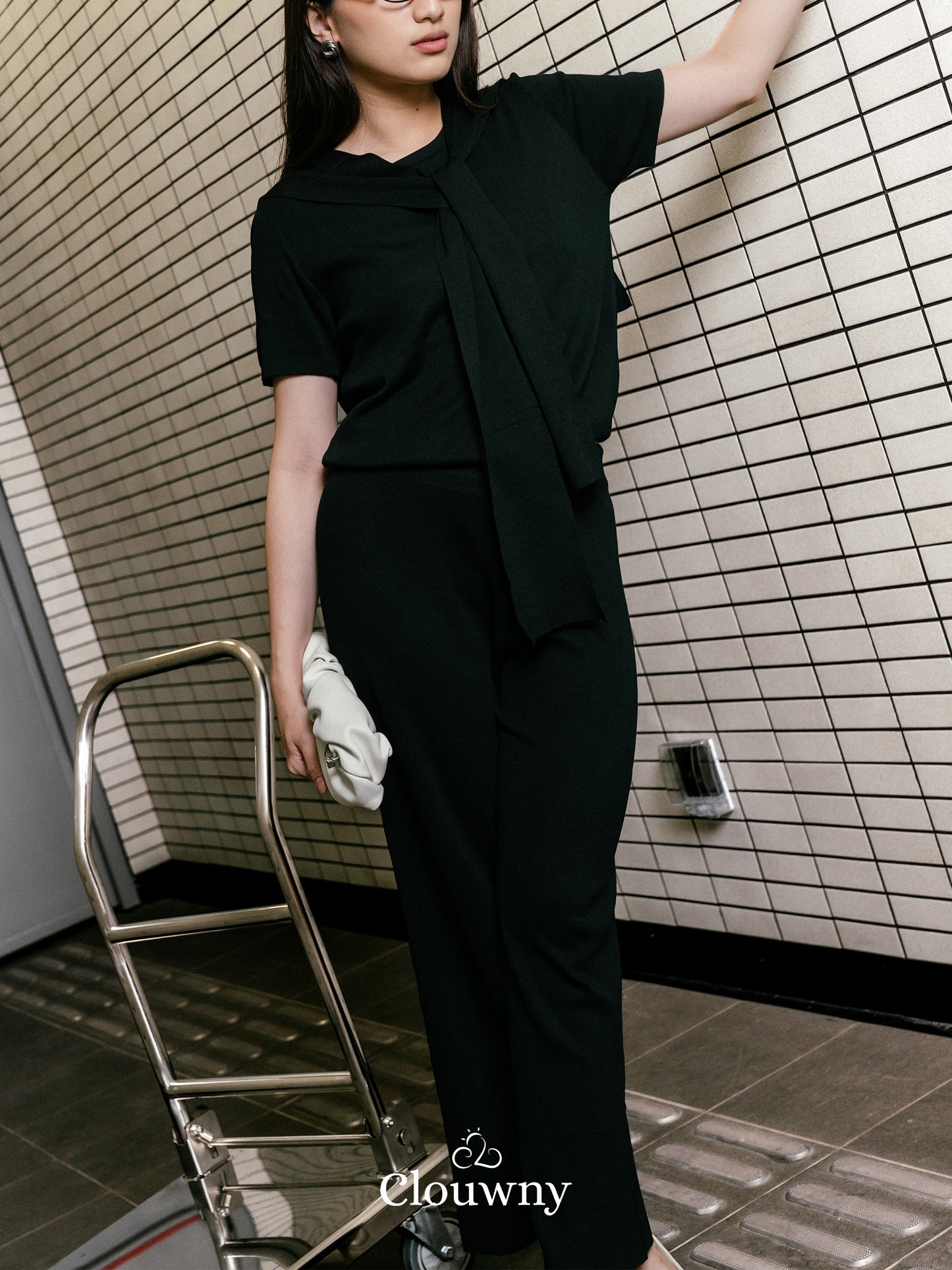Francis Knit Set - Black