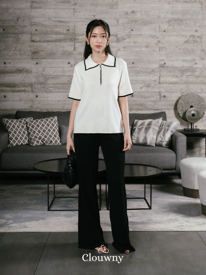 Lucia Knit Set - Broken White