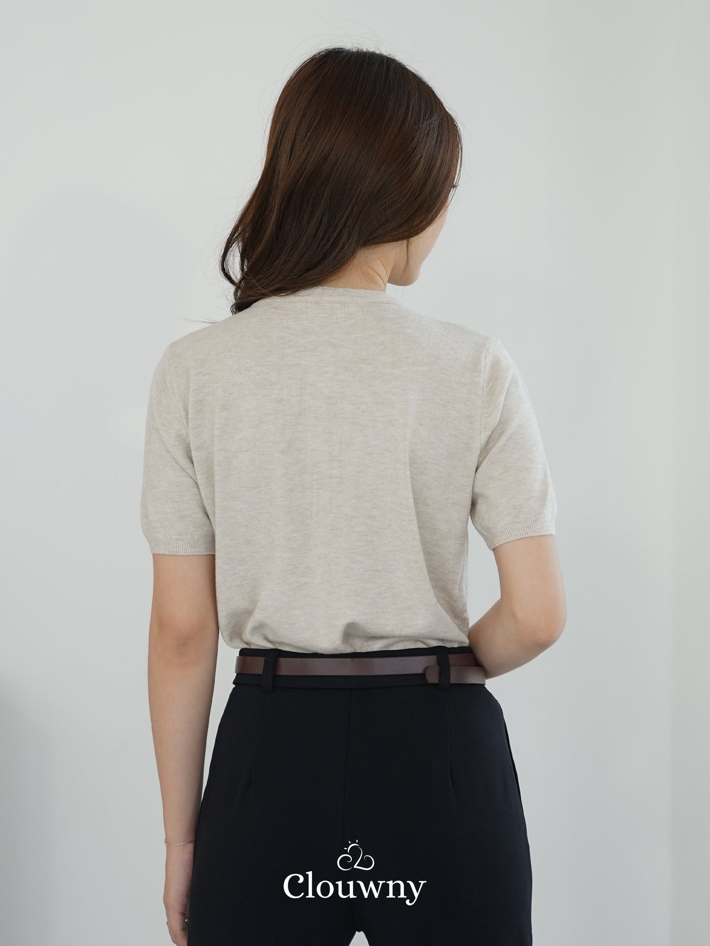 Cayan Knit Top - Oat