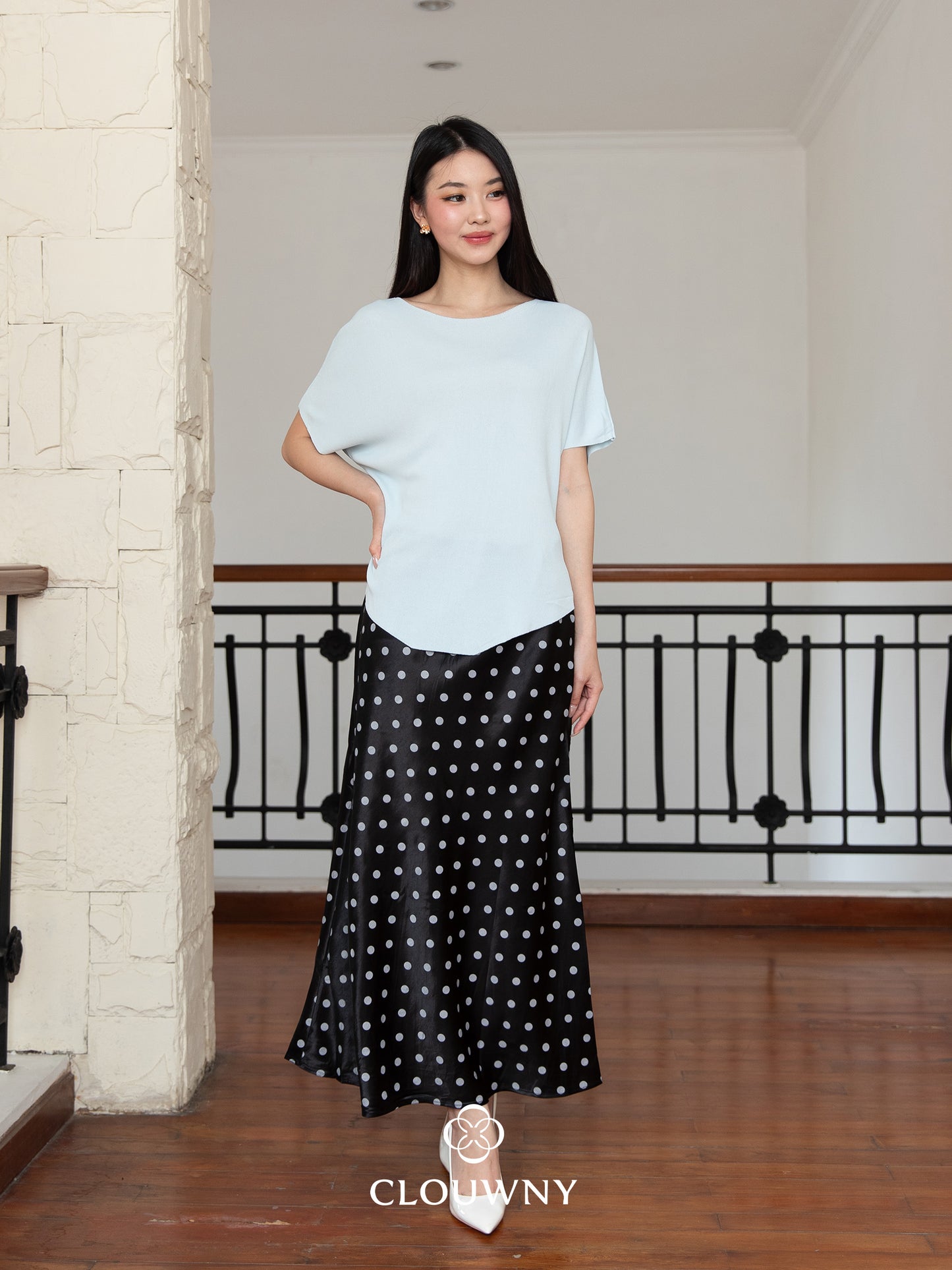 Wayne Shoulder Off Top - Blue