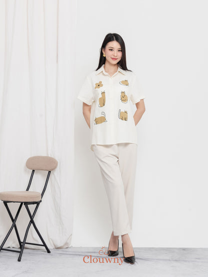 Koska Cotton Shirt - Cream