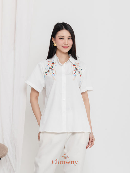 Patra Cotton Shirt - White