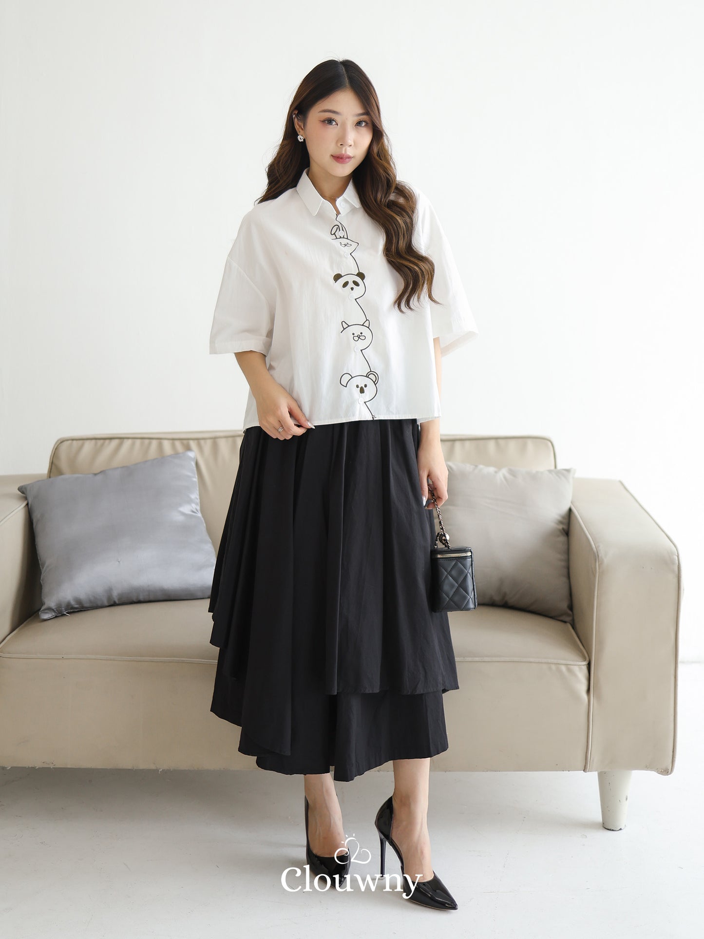 Racita Layer Pants - Black