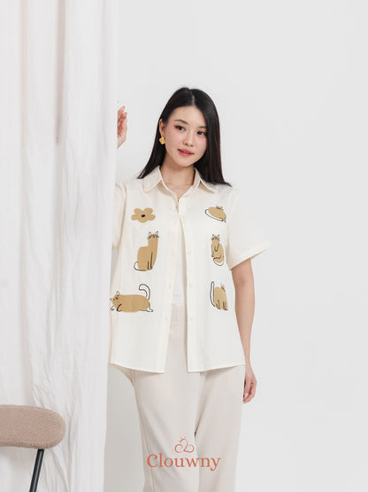 Koska Cotton Shirt - Cream