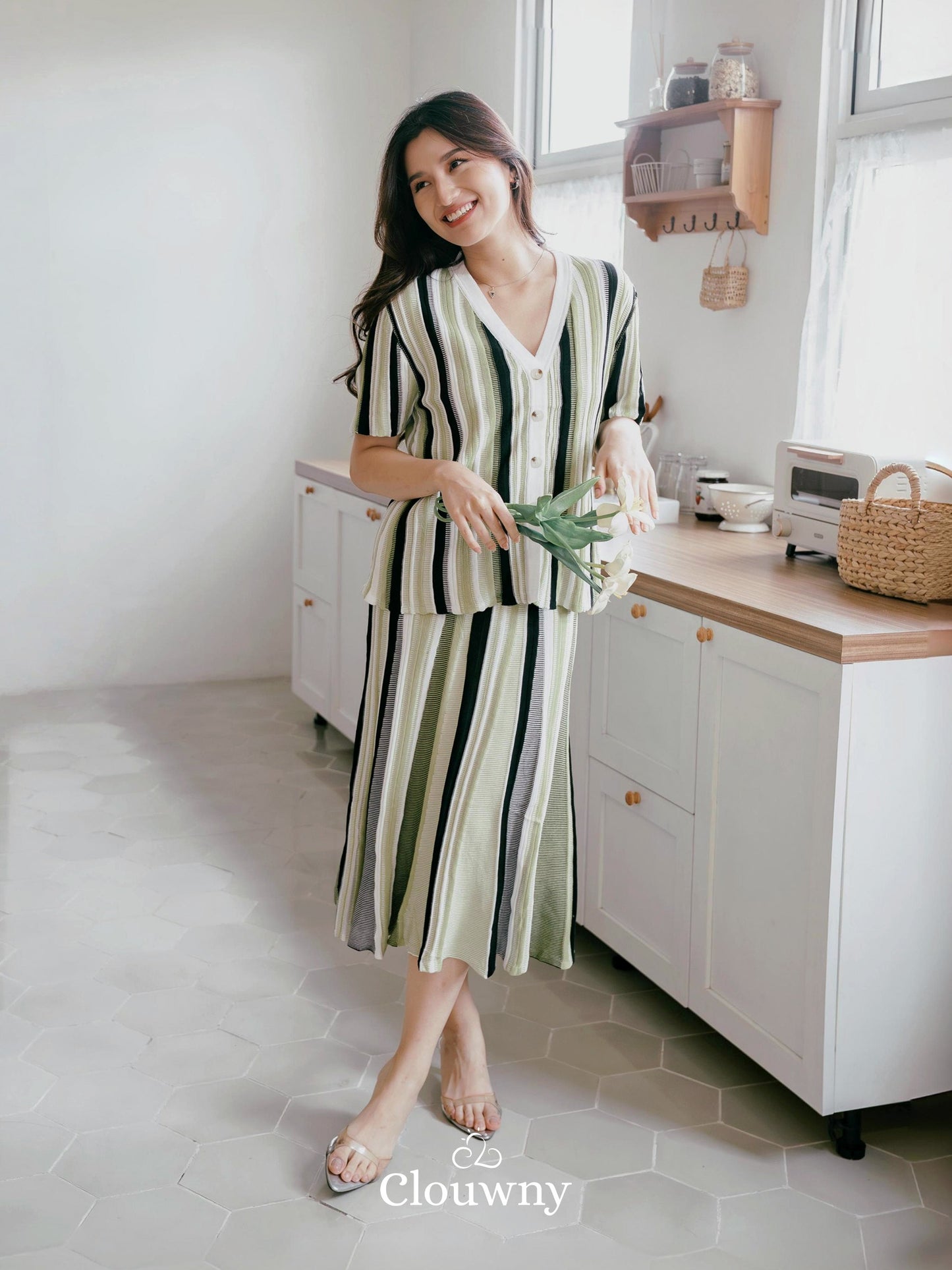 Marcell Knit Set - Green
