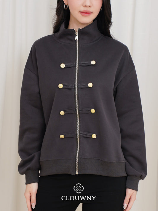 Solera Zipper Jacket - Dark Grey