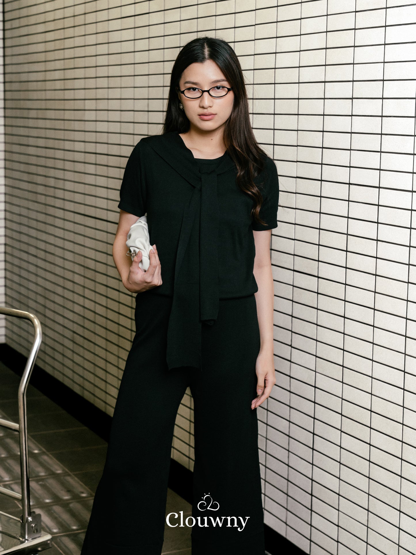 Francis Knit Set - Black