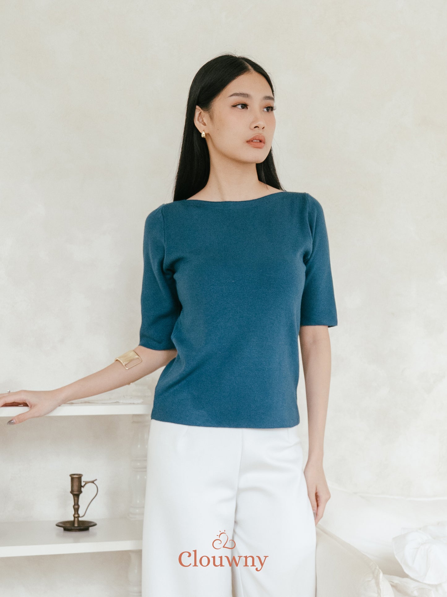 Remy Knit Top - Teal