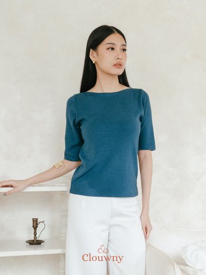 Remy Knit Top - Teal