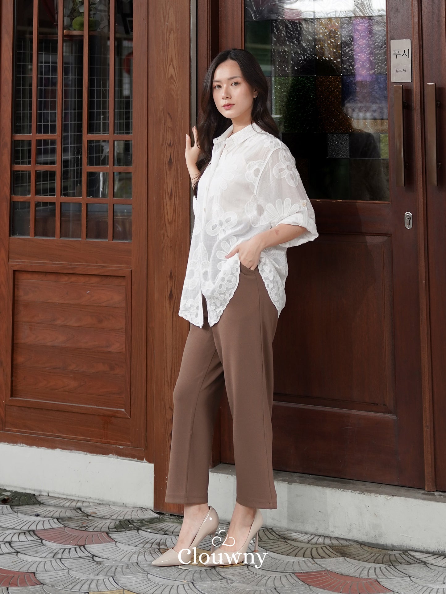 Tori Pocket Pants - Mocca