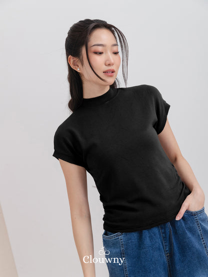 Elora Tshirt Top - Black