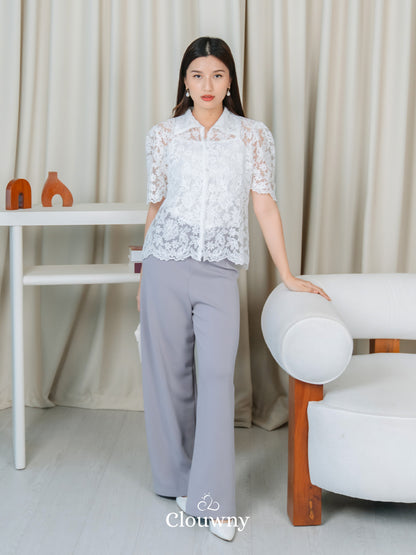 Villy Lace Blouse - White