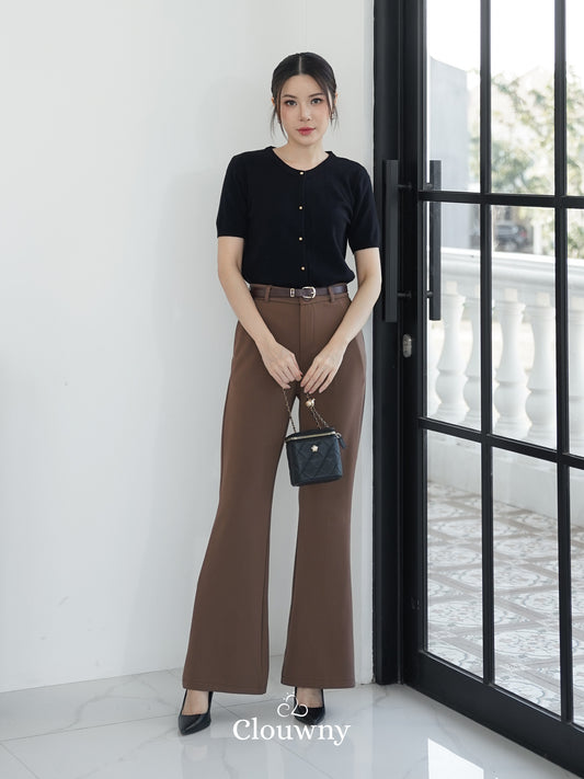 Kino Cutbray Pants - Mocca