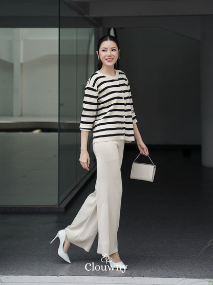 Stella Longsleeve Set - Cream