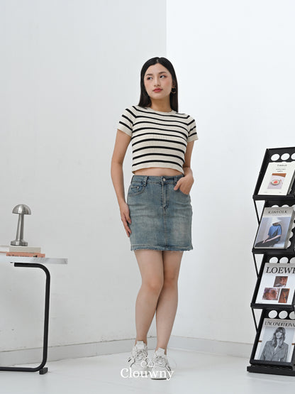 Seoul Denim Skort