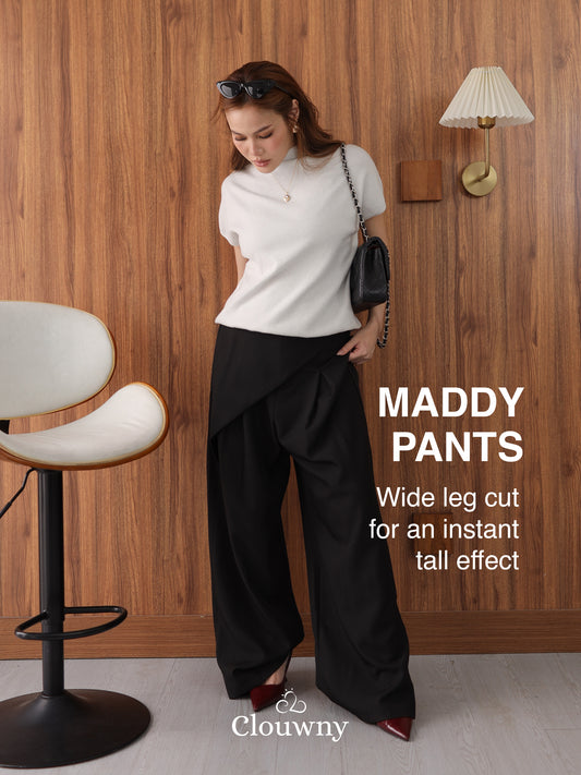 Maddy Cullote Pants - Black