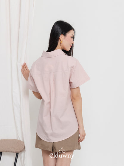 Koska Cotton Shirt - Pink