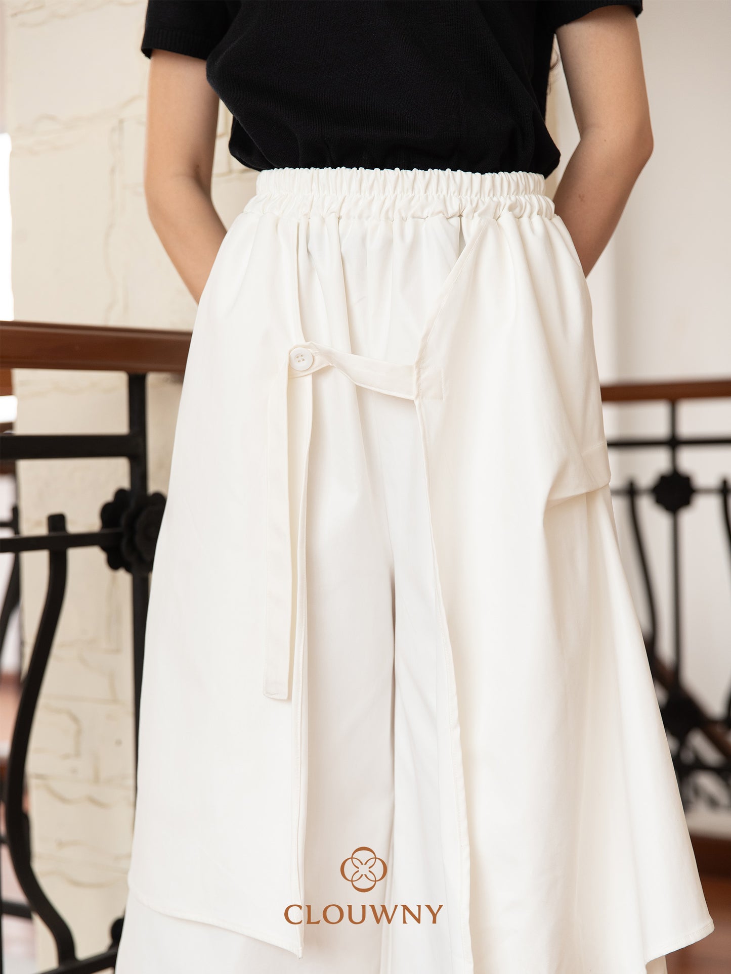 Fasty Layer Pants - White