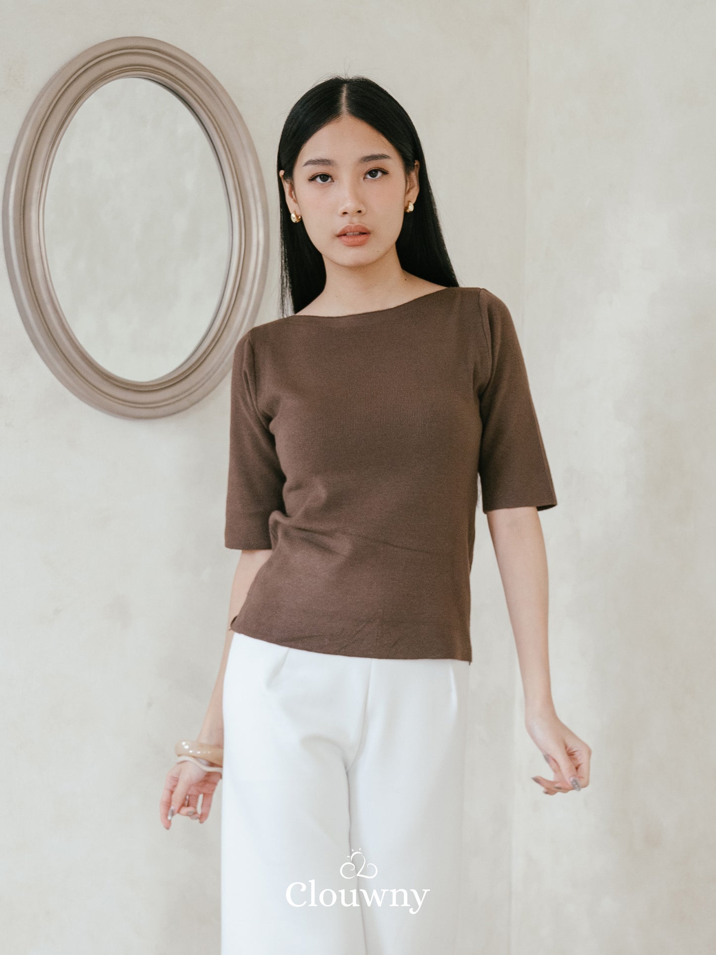 Remy Knit Top - Coffee