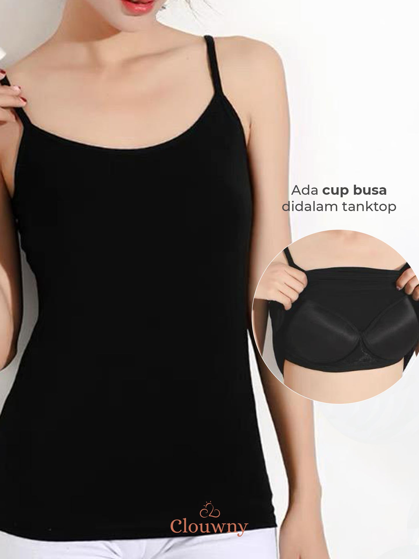 Tanktop Bra - Black