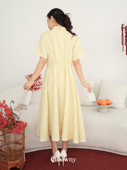 Ichigo Shanghai Dress - Yellow