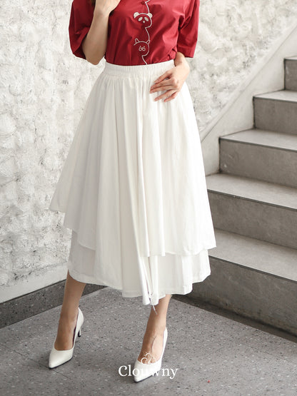 Racita Layer Pants - White