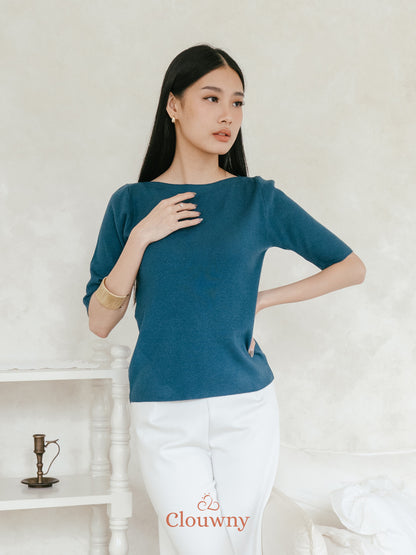 Remy Knit Top - Teal