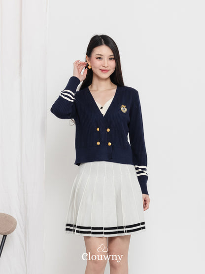 Nalami Knit Top - Navy