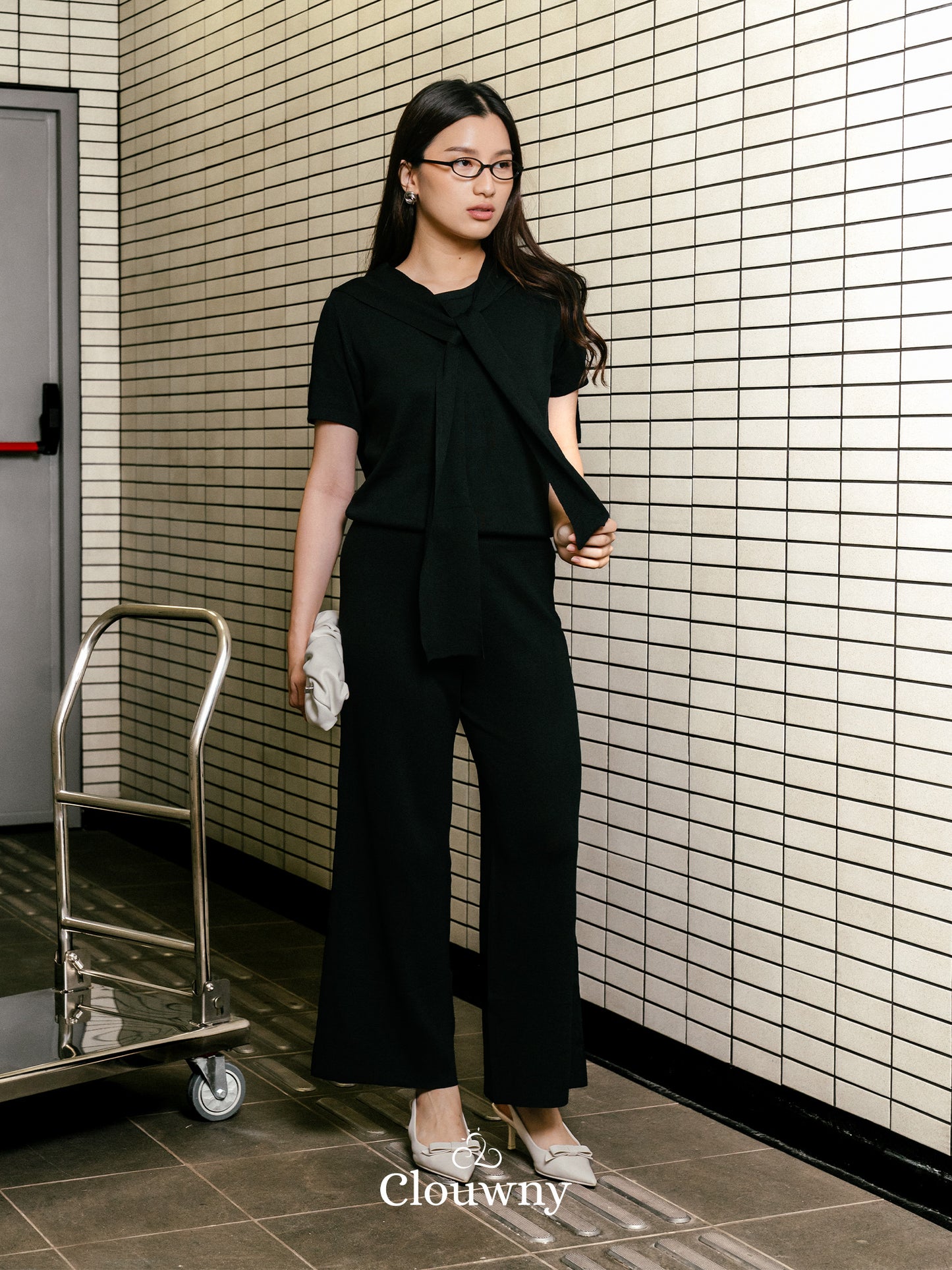 Francis Knit Set - Black