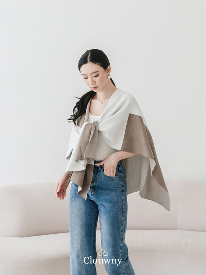 Justine Scarf Outer - Beige