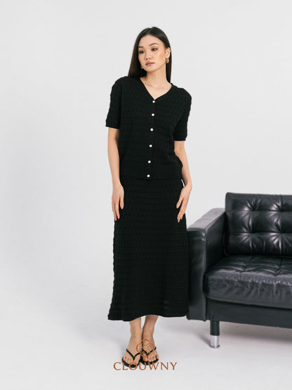 Silvana Wave Set - Black